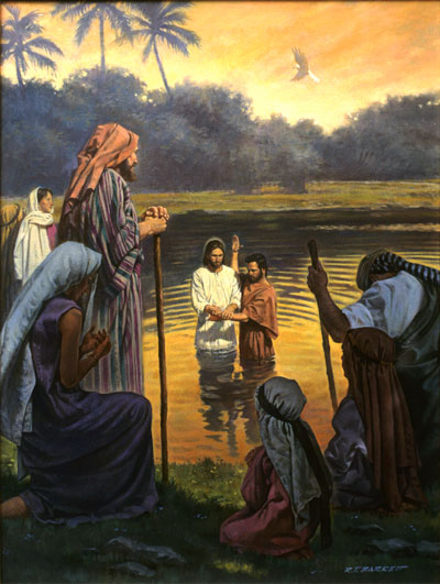 Baptism of Christ Mormon