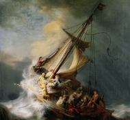 christ in the storm - Rembrandt