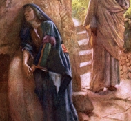mary magdalene at the sepulchre